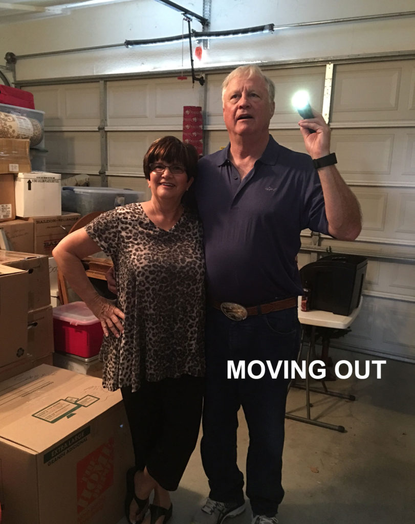 Moving out