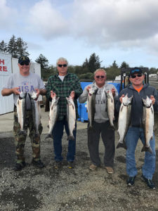 Scott, Lynn and friends fishing in the Columbia River